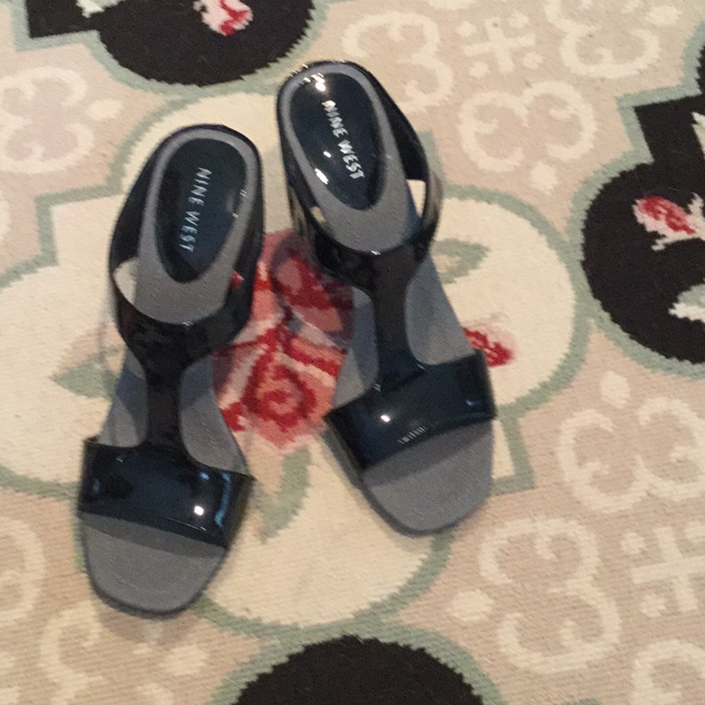 Nine West patent leather heels.